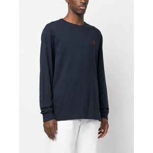 Polo Ralph Lauren embroidered-logo long-sleeve T-shirt Cotton Black size XL